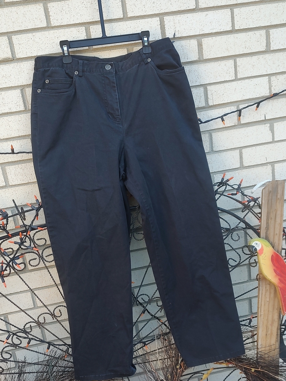 Ruby Rd. Black Pants - Picture 2 of 8